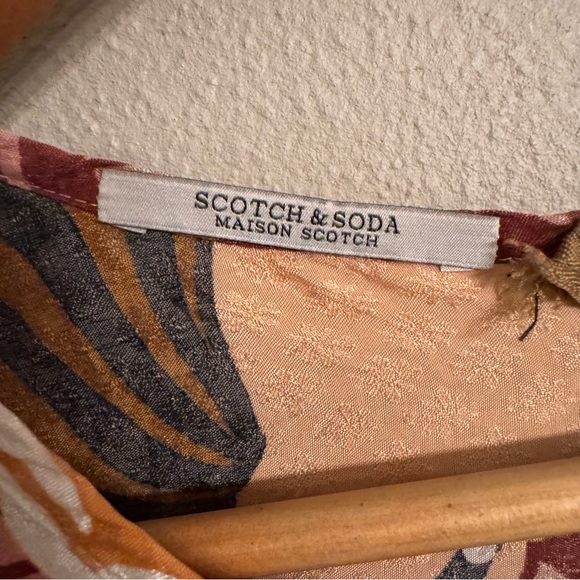 SCOTCH &‎ SODA Sun Ray Balloon Sleeve Jacquard Dress - Picture 7 of 8